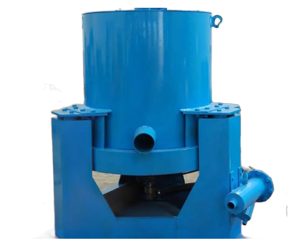 Blue centrifugal gold concentrator for gravity recovery
